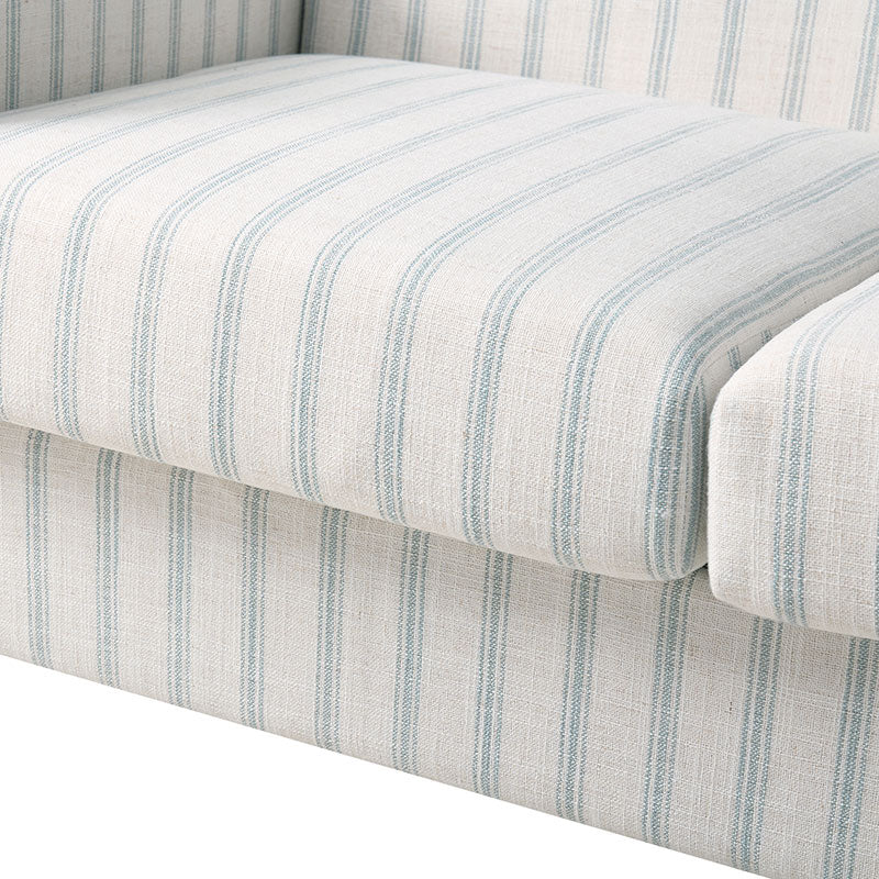 4-Piece Striped Farmhouse Living Room Set (Sofa, Loveseat, Recliner & Lift-Top Coffee Table