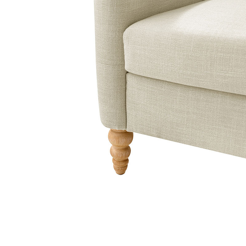 4-Piece Striped Farmhouse Living Room Set (Sofa, Loveseat, Recliner & Lift-Top Coffee Table