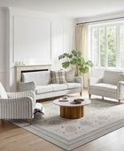 Striped Farmhouse Living Room Set