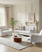 Striped Farmhouse Living Room Set