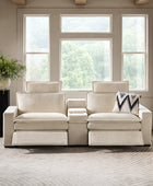 Modern Modular Power Reclining & Standing Coffee Table Living Room Set