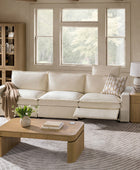 Modern Modular Power Reclining & Standing Coffee Table Living Room Set