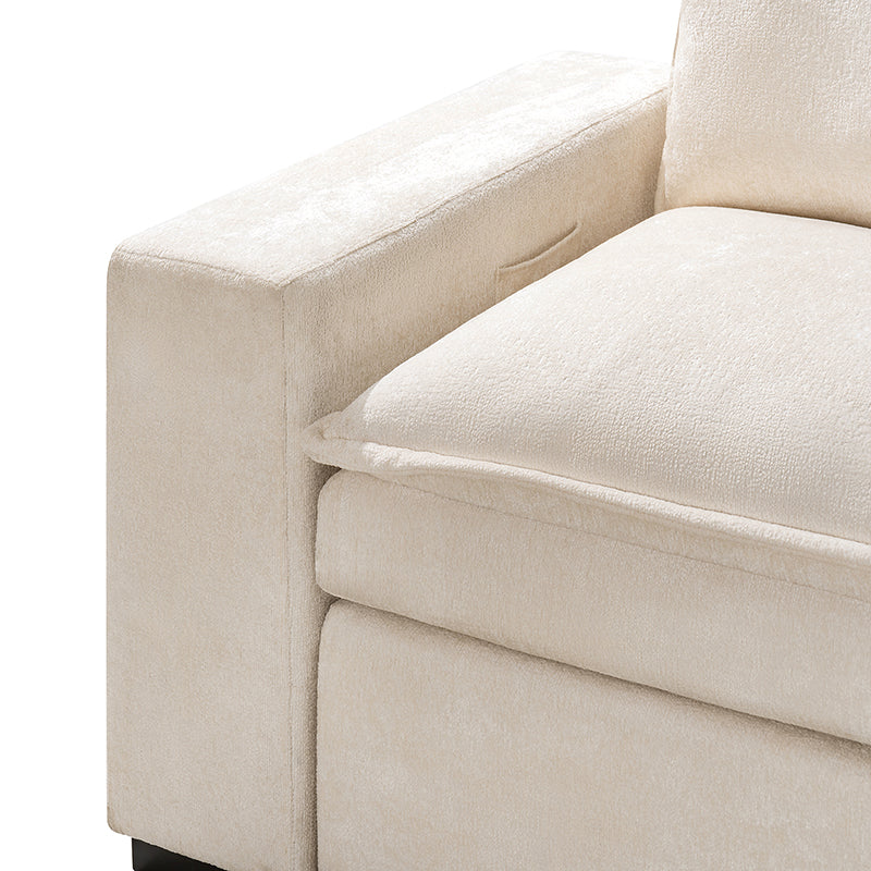 Modern Modular Power Reclining & Standing Coffee Table Living Room Set