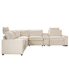 Modern Modular Power Reclining & Standing Coffee Table Living Room Set