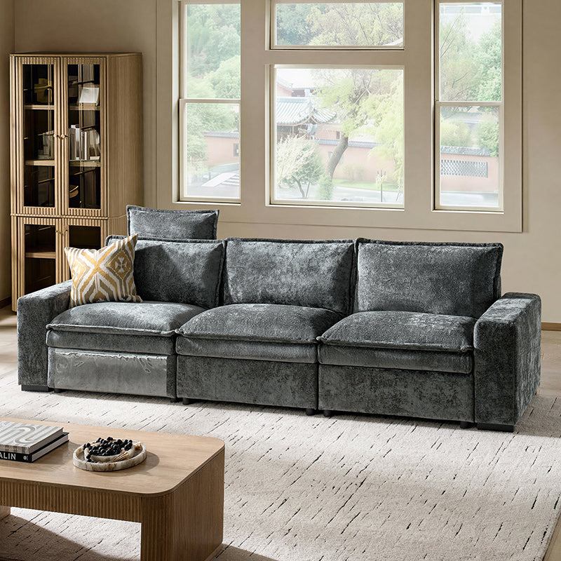 Modern Modular Power Reclining & Standing Coffee Table Living Room Set