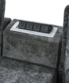 Modern Modular Power Reclining & Standing Coffee Table Living Room Set