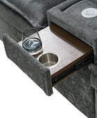 Modern Modular Power Reclining & Standing Coffee Table Living Room Set