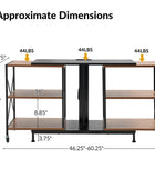 Paula Flexible TV Stand with Power Outlets