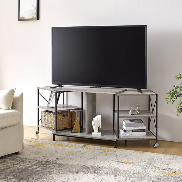 Paula Flexible TV Stand with Power Outlets