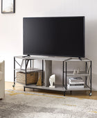 Paula Flexible TV Stand with Power Outlets