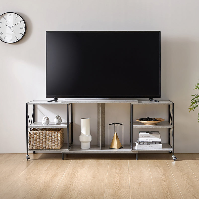 Paula Flexible TV Stand with Power Outlets