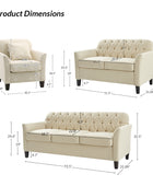 Estrella 3 Piece Living Room Set