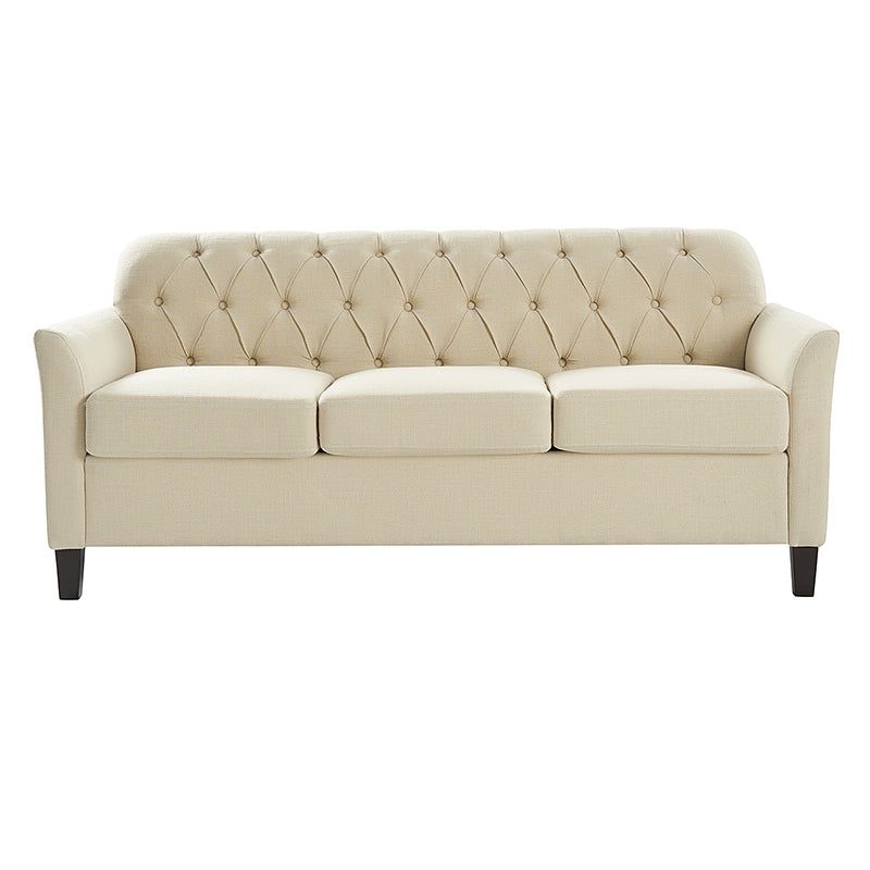 Estrella 72.5" Wide Button-Tufted Elegance Sofa