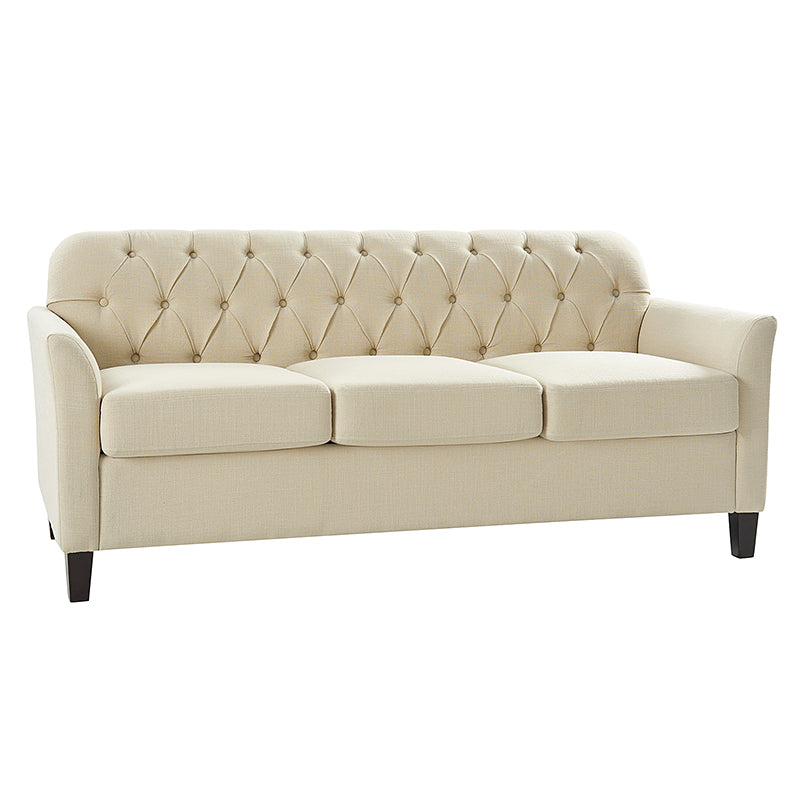 Estrella 72.5" Wide Button-Tufted Elegance Sofa