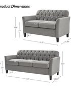 Estrella 2 Piece Living Room Set