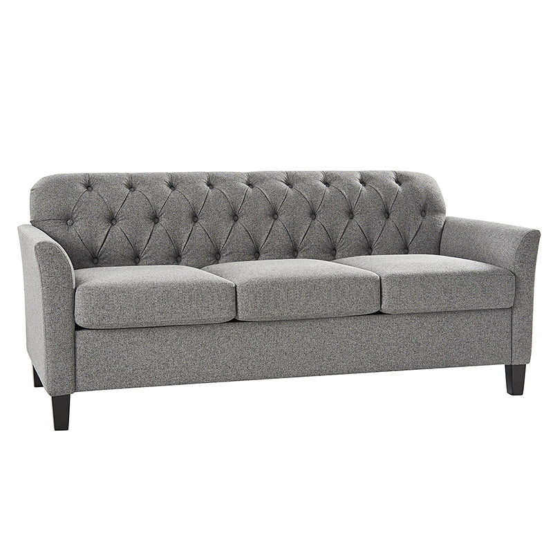 Estrella 72.5" Wide Button-Tufted Elegance Sofa