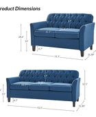 Estrella 2 Piece Living Room Set