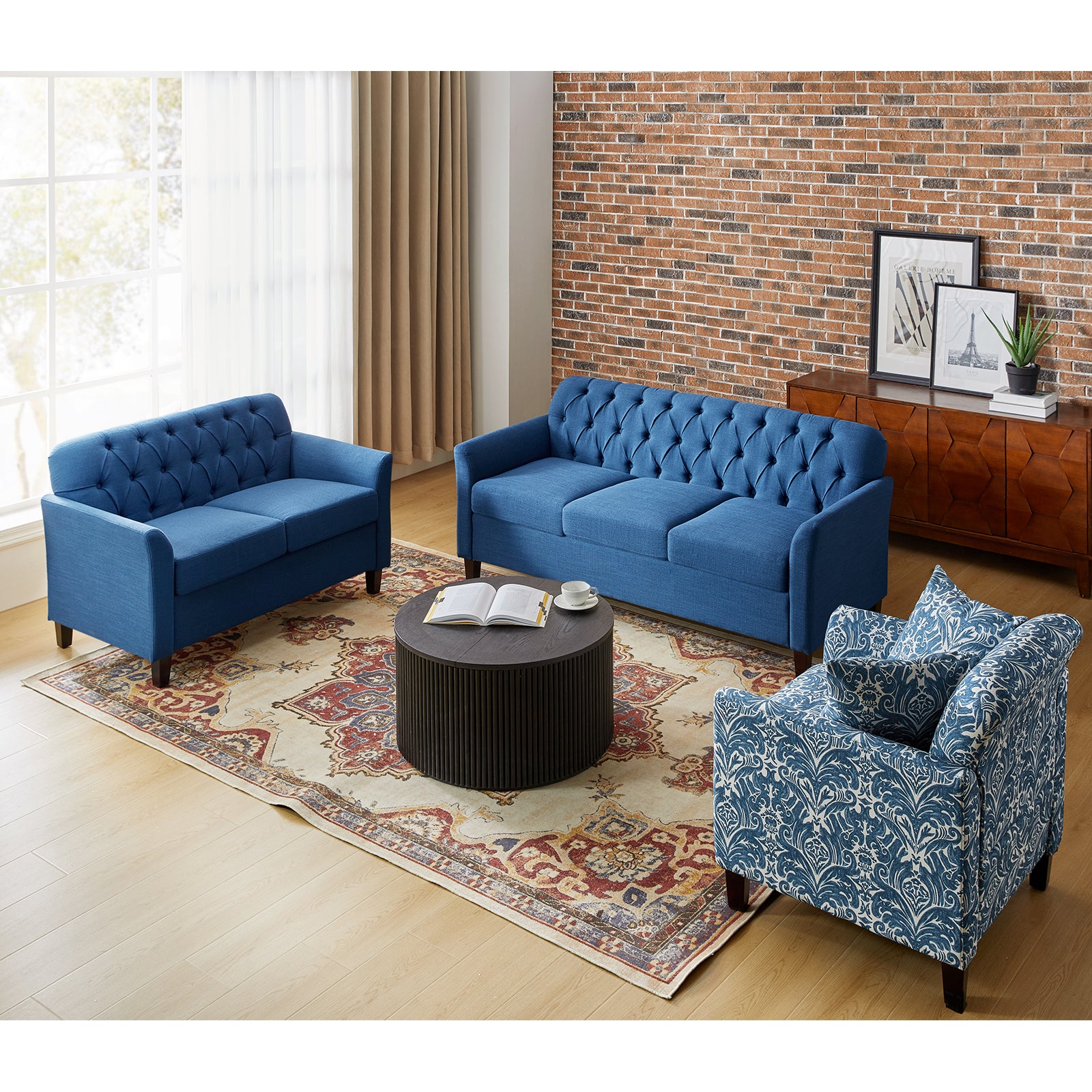 Estrella 3 Piece Living Room Set