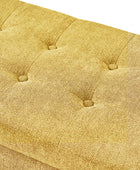 Flora Modern Upholstered Flip Top Storage Bench