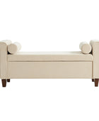 Gabino Traditional Style Versatile Storage Bench