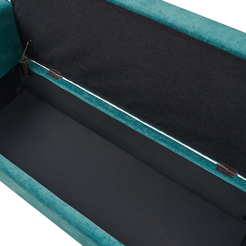 Gabino Traditional Style Versatile Storage Bench