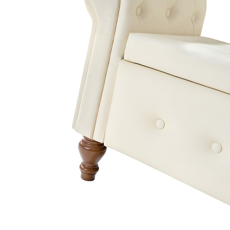 Basilio Elegance Storage Bench for Bedroom with Button-tufted