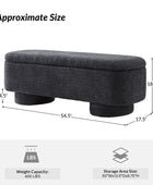 Tomas Modern Storage Bed Bench