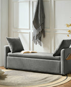 Gloria Functional Storage Bench with Two Pillows