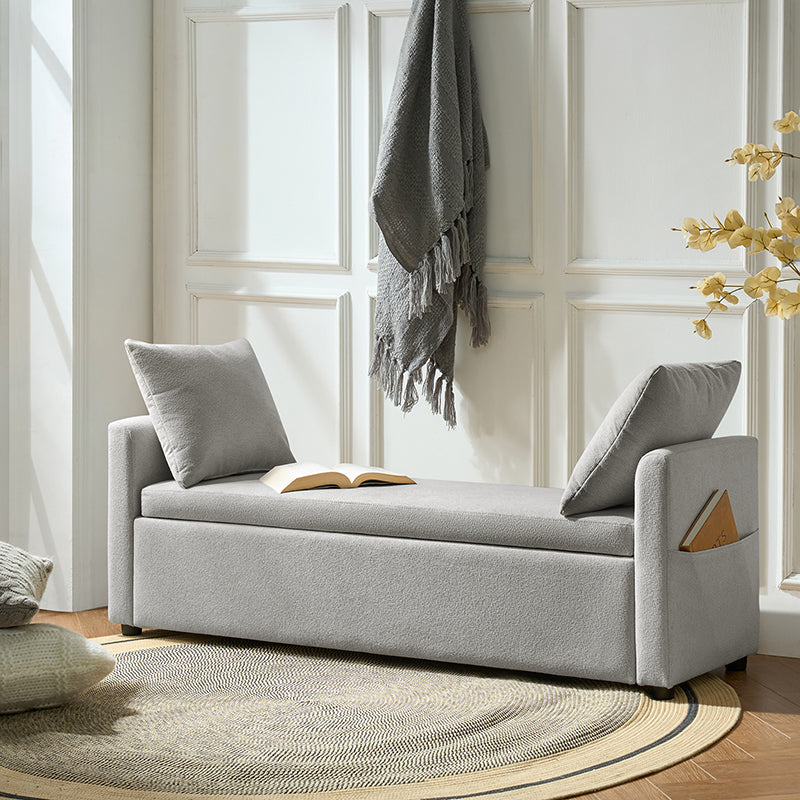 Gloria Functional Storage Bench with Two Pillows