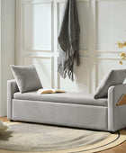 Gloria Functional Storage Bench with Two Pillows