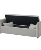 Gloria Functional Storage Bench with Two Pillows