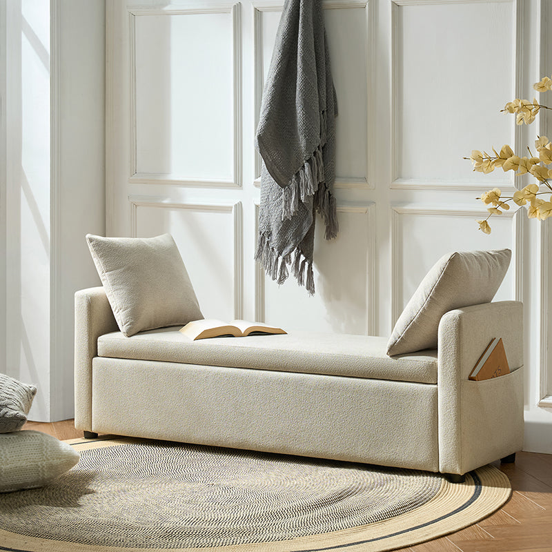 Gloria Functional Storage Bench with Two Pillows