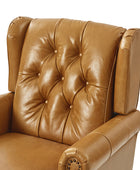 Octavio Genuine Leather Armchair