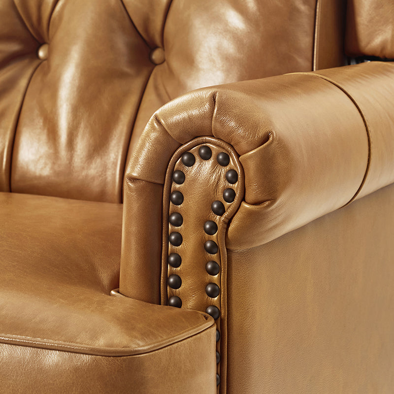 Octavio Genuine Leather Armchair