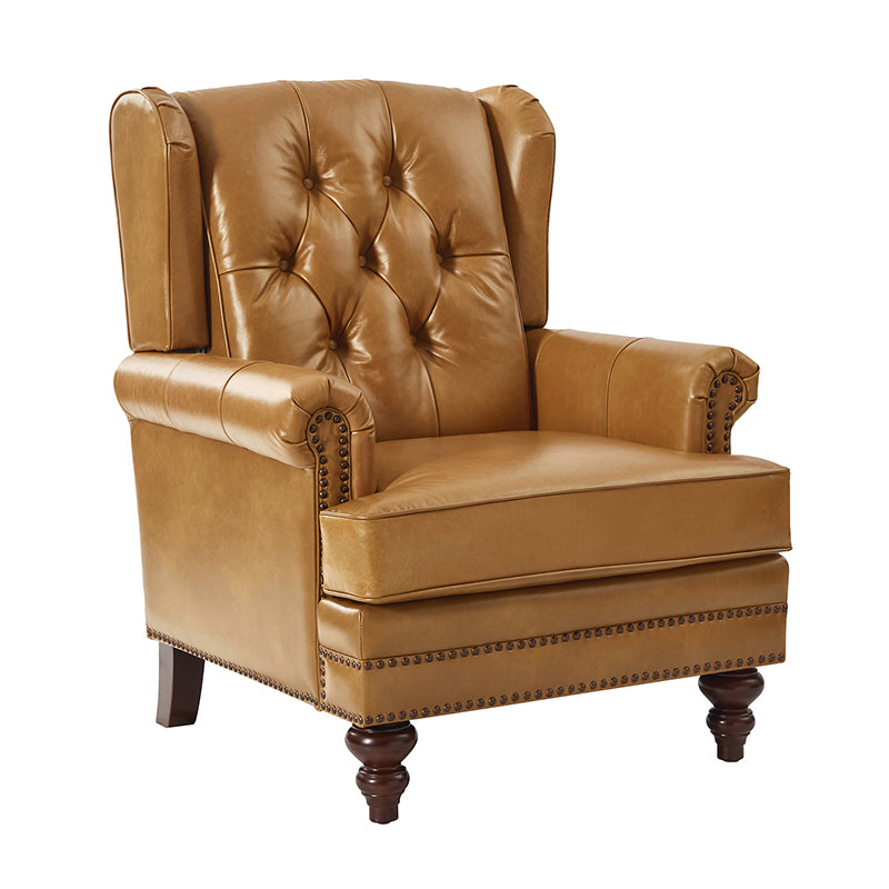 Octavio Genuine Leather Armchair