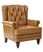 Octavio Genuine Leather Armchair