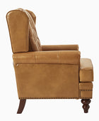 Octavio Genuine Leather Armchair