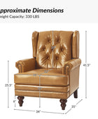 Octavio Genuine Leather Armchair