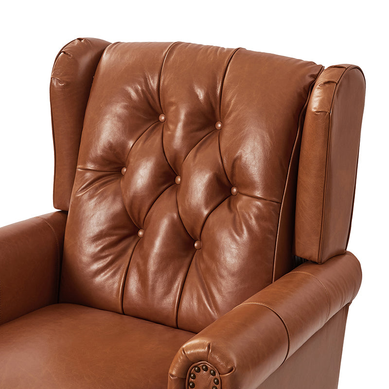 Octavio Genuine Leather Armchair