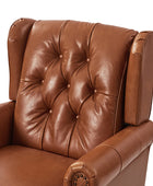 Octavio Genuine Leather Armchair