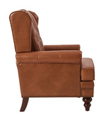 Octavio Genuine Leather Armchair