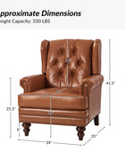 Octavio Genuine Leather Armchair