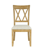 Amaya Rustic Modern Farmhouse Solid Wood Dining Chair