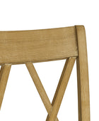 Amaya Rustic Modern Farmhouse Solid Wood Dining Chair