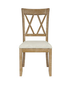 Amaya Rustic Farmhouse Solid Wood Dining Chair