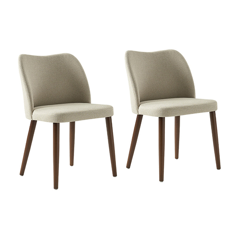 Diana Mid-century Modern Upholstered Dining Chair(Set of 2)