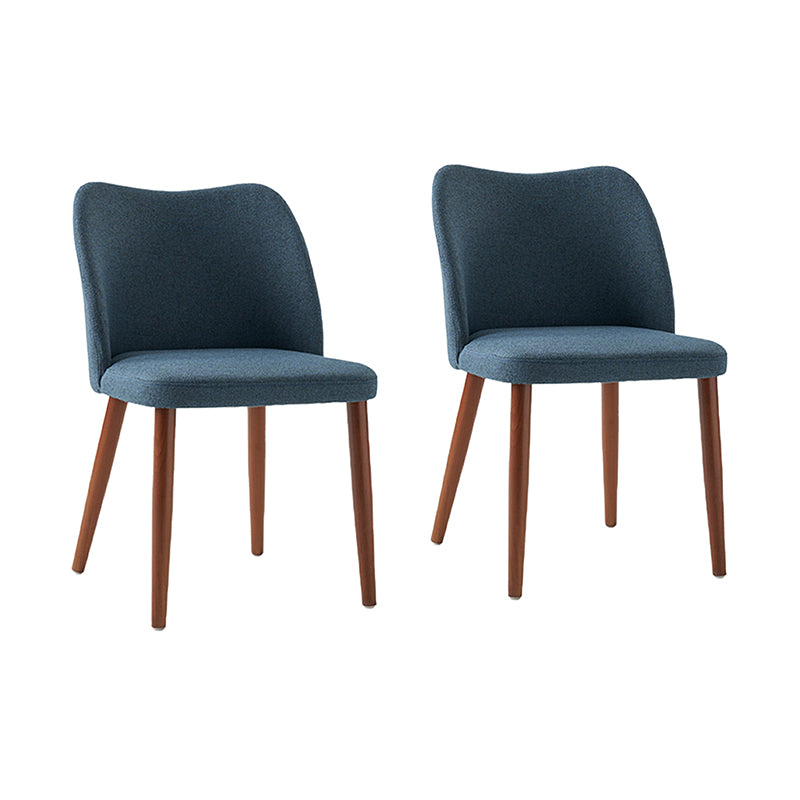 Diana Mid-century Modern Upholstered Dining Chair(Set of 2)