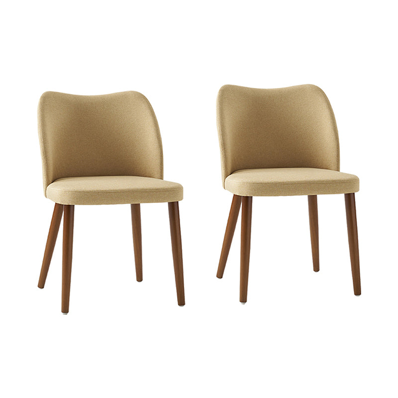 Diana Mid-century Modern Upholstered Dining Chair(Set of 2)