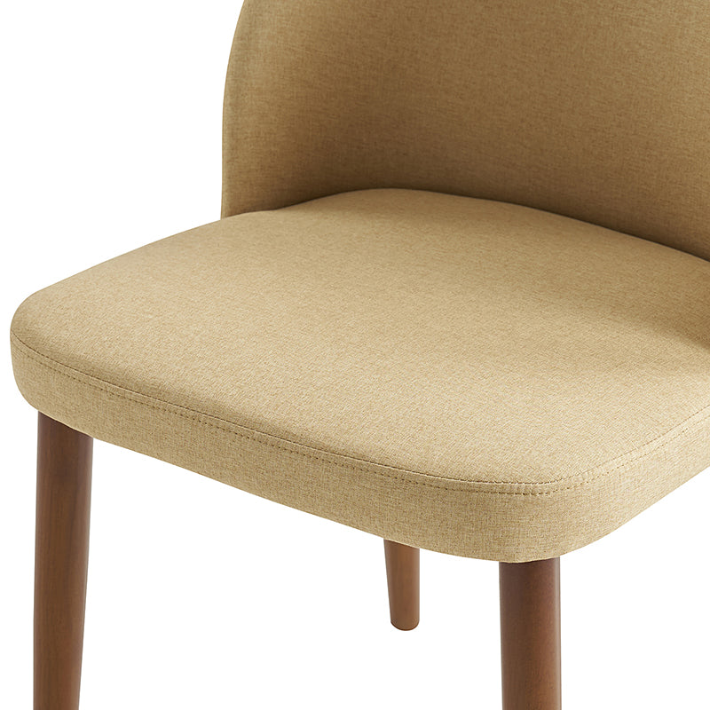 Diana Mid-century Modern Upholstered Dining Chair(Set of 2)