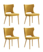 Jacinto Dining Chair with Anti-water Fabric (Set of 4)